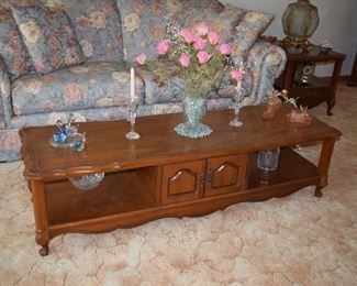 Vintage Coffee Table & Home Decor