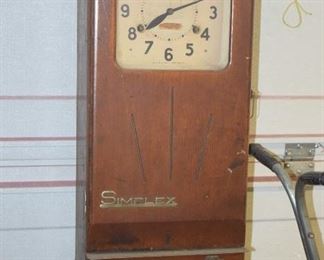 Vintage Simplex Clock