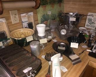 Cast iron and other kitchenware