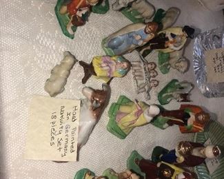 German porcelain nativity 