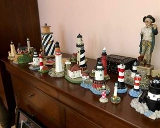 Collection of Lighthouses with boxes