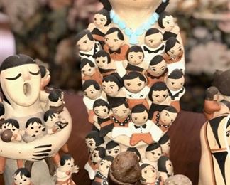 Pueblo Storyteller dolls