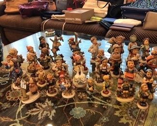 Look at all these Hummel figures!