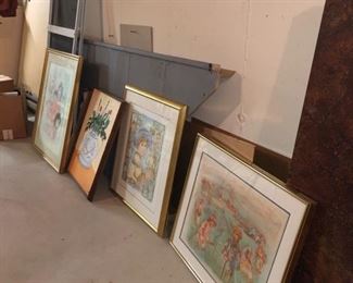 Edith Hibel original art