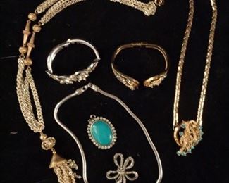 Trifari, Bogoff and other vintage costume jewelry