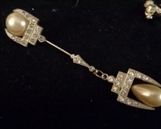 Art Deco costume stick pin
