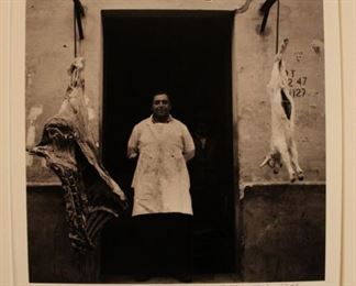 Christian Staub (1918-2004) Silver print signed photograph