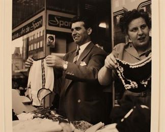 Christian Staub (1918-2004) Silver print signed photograph