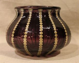 Ganglitz studio art glass vase