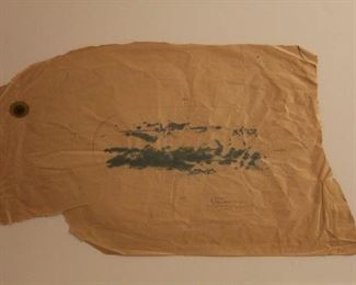 Jay Steensma (1941-1994) ink and pencil on paper