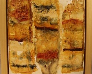 Mark Takamichi Miller (Wa.) oil on canvas