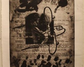 Ben Darby (b1969, Wa.) signed etching