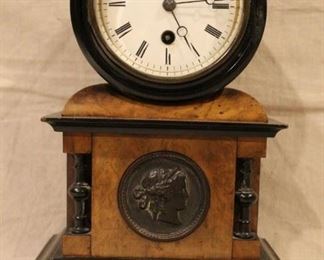 Antique Empire style mantel clock