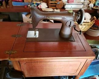 Westinghouse Sewing Machine in Cabinet