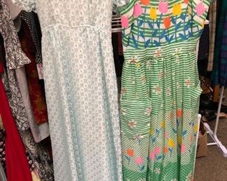 70's maxi dresses (very Marcia Brady!)