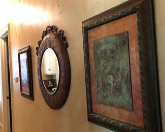 ornate mirrors
