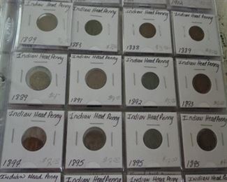 Indian Head Penny Collection