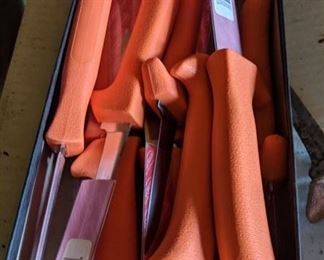 100's of Chicago Cutlery knives from poultry processing
