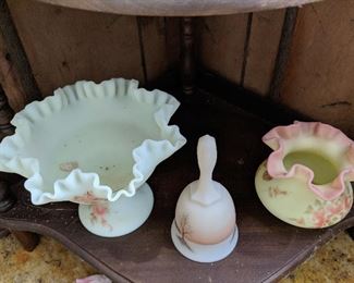 Vintage Fenton glassware