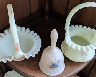 Vintage Fenton glassware