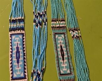 Native American handmade beaded necklace