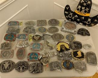 More belt buckles
