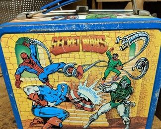 Vintage Lunch Box with matching thermos