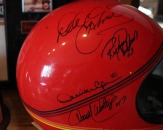 Dale Earnhardt signed helmet