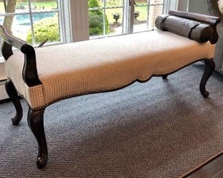 Upholstered bench