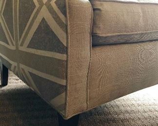 Fabulous fabrics in hip, but neutral tones.