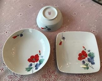Noritake china. China is more vibrant than appears in photos.