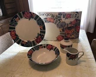 Sango Margaux dinnerware-some pieces are new.