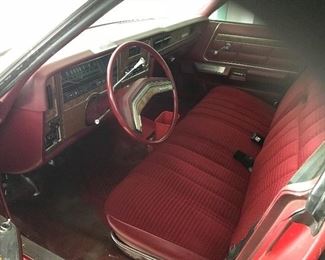 Original interior in pristine condition.