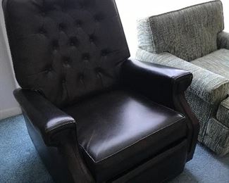 Vintage recliner - perfect for napping in.