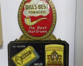 Dills Best Tobacco Sign