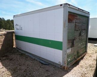 Box Van Storage Container 12'x8'x7'