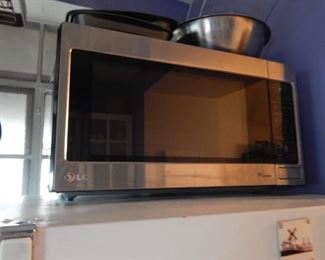 Large microwave.