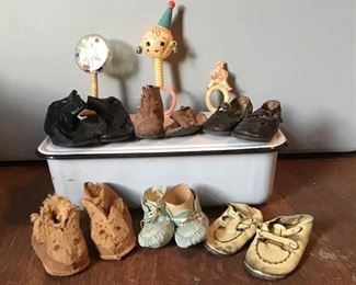 Baby shoes from early 1930s
