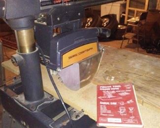 Craftsman radial saw