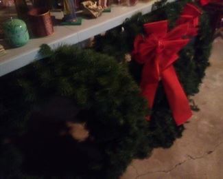Xtra large Wreaths with Big Redd Bows