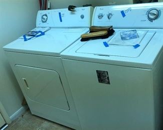 washer and dryer