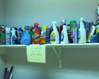 cleaning products