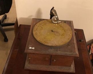 antique victrola