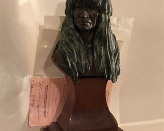 bronze indian
