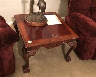 Chippendale style end table