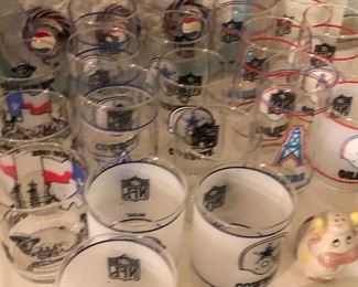 NFL glasses