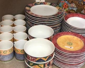 set of dishes