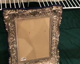 silver picture frame