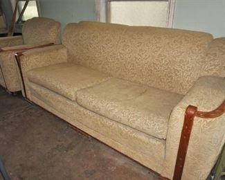 Vintage sofa and chair