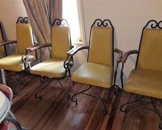 Set of six chairs